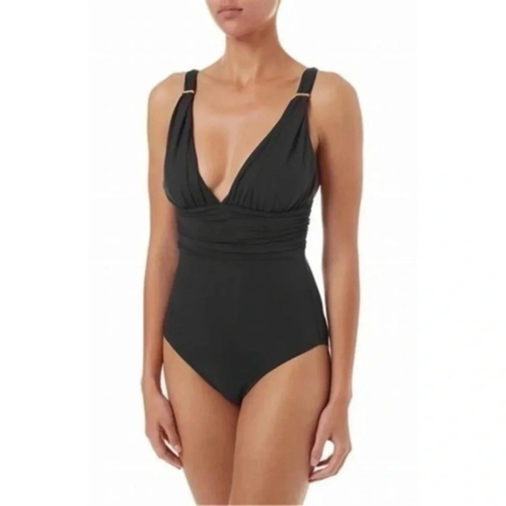 Melissa Odabash Panarea Black Swimsuit B1059